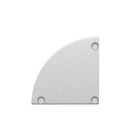 Anodized Width 40mm Aluminium Extrusion Corner Profiles 90 Degrees