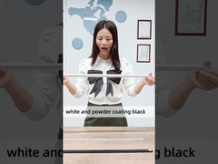 Yüzey LED Çizgi Işık Alüminyum Profil Ekstrüzyon Kanalı 17 * 9mm PC kapağı ile