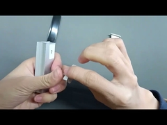 Led Doğrusal Çözüm için Pc Kapak Ekstrüzyon Gömme Alüminyum Led Profil Pc Difüzör Ugr Kapağı