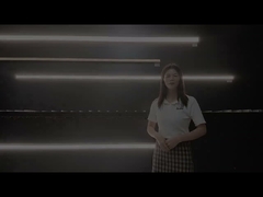 KN24 W50*H35 Yüzeye monte Siyah PC Kapaklı Siyah Led Alüminyum profil LED Şerit ekstrüzyon profili