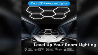 LED Altıgen Işıklarla Odanızı Dönüştürün