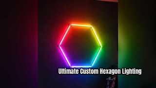 Alanınızı RGB Altıgen LED Işıklarla Yükseltin