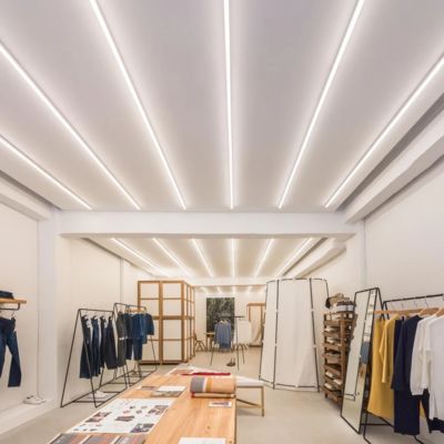İyi bir fiyat. PMMA PC 11.2mm PCB Round LED Profile H15.5mm LED Lighting Aluminum Profile çevrimiçi
