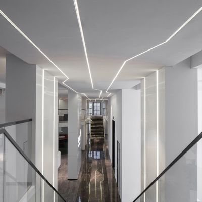 İyi bir fiyat. IP44 Anodized Arc LED Strip Aluminium Profile 17.5mm PCB For Bedroom K29 çevrimiçi