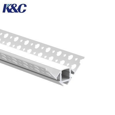 İyi bir fiyat. K12 LED Aluminum Channel W68.0 × H43.0mm with 3M/PCS Customized Length for Strip Light Installation çevrimiçi