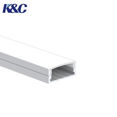 İyi bir fiyat. Yüzey Montajı LED Profili K38: LED Çizgi Aydınlatması için Diffuser Kapaklı ROHS Uyumlu çevrimiçi