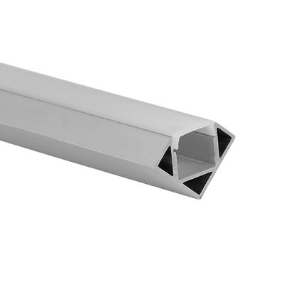 İyi bir fiyat. PC difüzör kapaklı 18x18mm 45d 90d LED Köşe Alüminyum Profil çevrimiçi