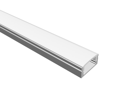 İyi bir fiyat. PCB Genişliği 12mm LED Şerit Alüminyum Profil 6000 Serisi İç Mekanlar İçin çevrimiçi