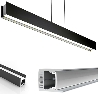 İyi bir fiyat. LED Şerit Alüminyum Profil Asma Kolye Lineer Işık Led Şerit Alu Kanal Ekstrüzyon, PC Difüzörlü çevrimiçi