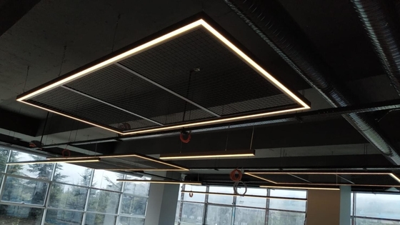 Led Şerit Işık için LED Şerit Alüminyum Profil 35x35mm Kaldırma Ekstrüzyon Kanalı