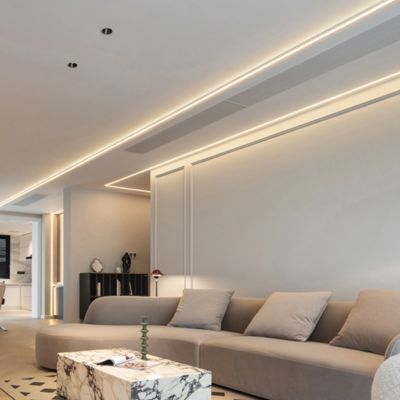 KA6 25*13mm RGB ip65 banyo için led alüminyum şerit ekstrüzyon