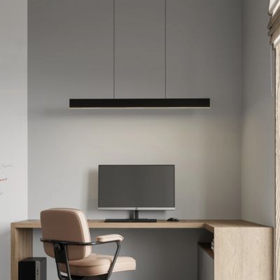 Eloksallı 9.8*44.3mm İnce Alüminyum Profil İç Mekan Asma