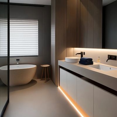 Led şerit alüminyum profil W21 * h26mm Zemin İçin LED Işık Alüminyum Ekstrüzyon