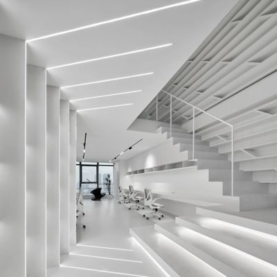 Zemin aydınlatması için PC difüzörlü H8mm LED Alüminyum Ekstrüzyon Profilleri