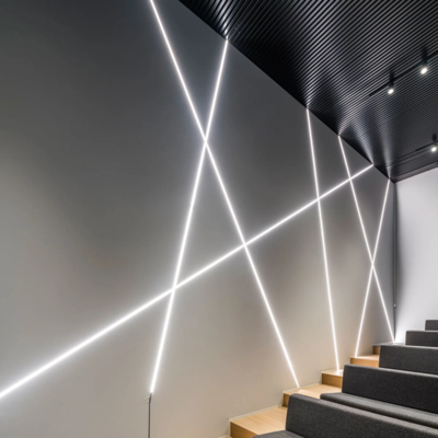 su geçirmez aydınlatma için 8mm led şerit içinde led alüminyum kanal 1m,2m,3m