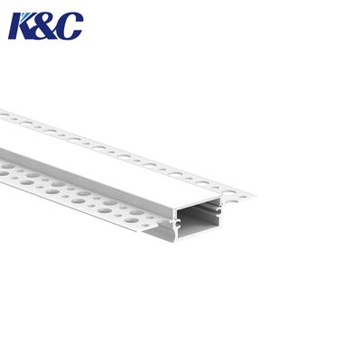İyi bir fiyat. W64.0 × Y14.0mm Boyutlarında Gömme Alüminyum LED Profili ve Entegre LED Güç Kaynağı için 11.0mm'ye Kadar PCB Genişliği çevrimiçi