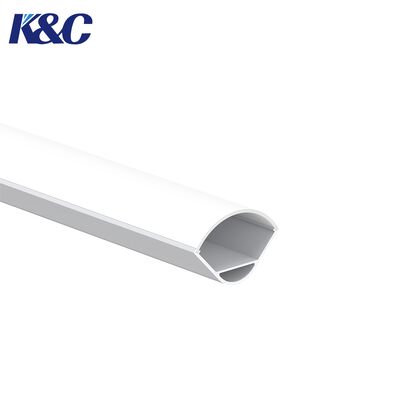 İyi bir fiyat. 6063 Alüminyum Alaşım LED Çizgi Alüminyum Profili 90° Köşe Kurulum ve Kum püskürtme Oksidasyonu ile çevrimiçi