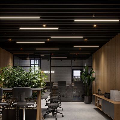 İyi bir fiyat. 6063 T5 Alüminyum alaşımlı yüksek ısı iletkenliği ile ısı lavabı profili süspansiyon kurulum LED aydınlatma çevrimiçi