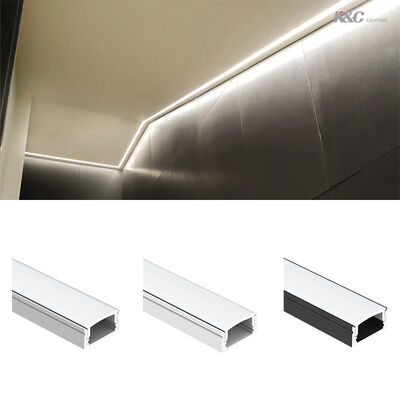 İyi bir fiyat. 6063 T5 Alüminyum Alaşım LED Çizgi Kanalı 50000 Çalışma Saati ve W17.0*H9.0mm Yüzey Montajı Boyutu çevrimiçi