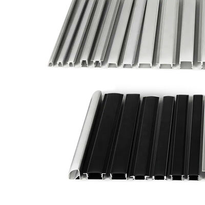 İyi bir fiyat. 6063 T5 Alüminyum Alaşım LED Alüminyum Profili W17.0*H9.0mm 5 Yıllık Garanti ve PC Kapağı ile çevrimiçi