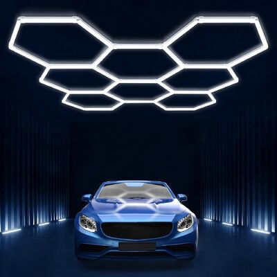 İyi bir fiyat. LED Hex Light Hexagon Panel Lighting System Modüler Bağlanabilir Bal Arısı Tavan Işıkları Ev Garaj Stüdyosu Ofis çevrimiçi