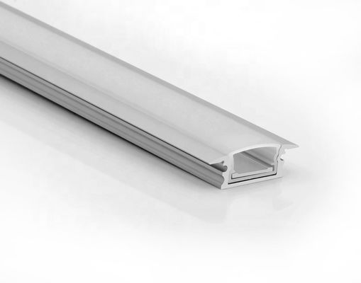 Profil Alüminyum 2m uzunluk W18mm*H8.7mm Dekorasyon ışığı için Su Geçirmez LED Kanalı