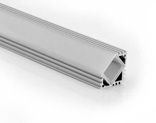 Led şeritler için profiller W19.9mm*H19.9mm IP65 Su Geçirmez LED Kanalı Köşe aydınlatması için 2m uzunluk