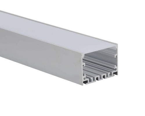 6063t5 50x50mm Sarkıt PC Kapak Difüzörlü Led Şerit Kanal