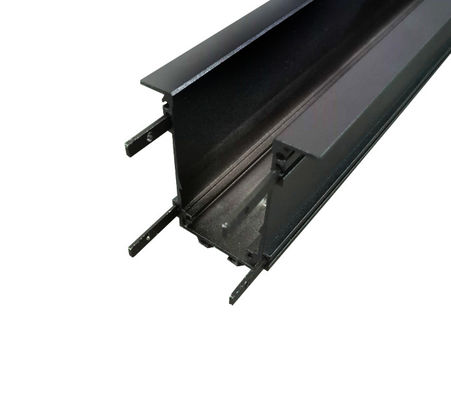 Siyah Asılı DC24V 71mm Led Sarkıt Ray Aydınlatma