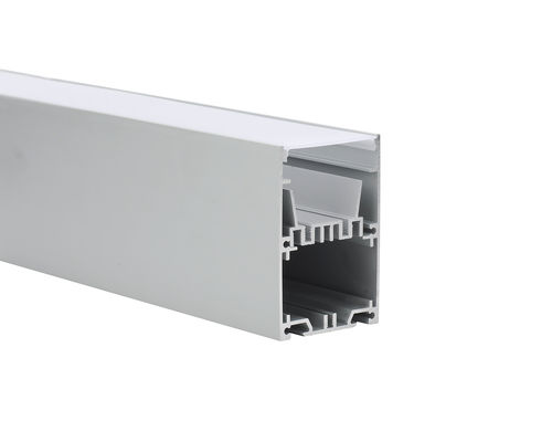 LED Alüminyum Profilde Sürücü için PC buzlu kapaklı Led alüminyum profil soğutucu