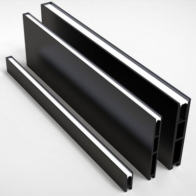 En ince ledli alüminyum profil Kolye 18mm 6063 T5 Asma LED Alüminyum Profil