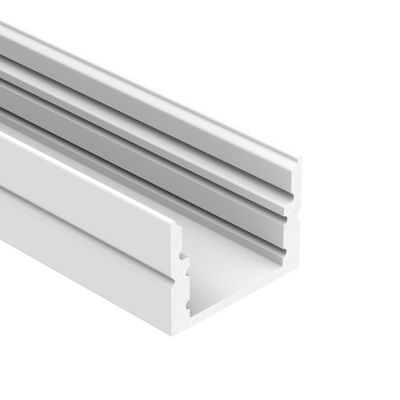 PMMA Difüzör IP20 LED Alüminyum Parça Kanalı 6063 Alaşım