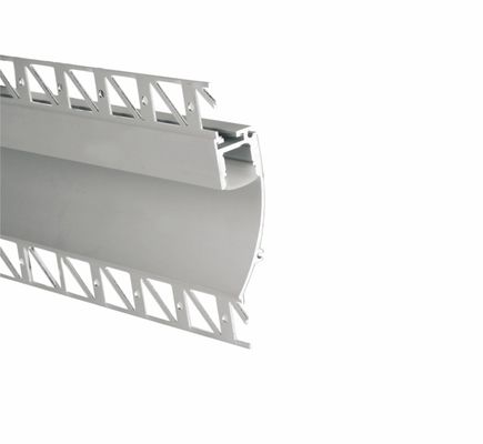 Alçıpan IP20 Gömme Alüminyum Led Kanal Eloksal T5 6063