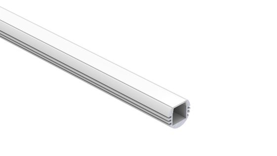 IP20 Eloksal Genişlik 18mm Yuvarlak Led Ekstrüzyon Asma PMMA