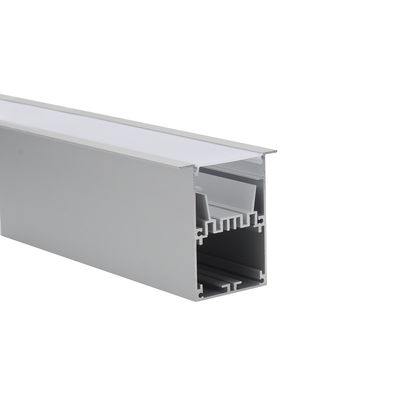 İyi bir fiyat. 50mm Genişlik Gömme Alüminyum Led Profil IP20 Kumlama Oksidasyonu çevrimiçi
