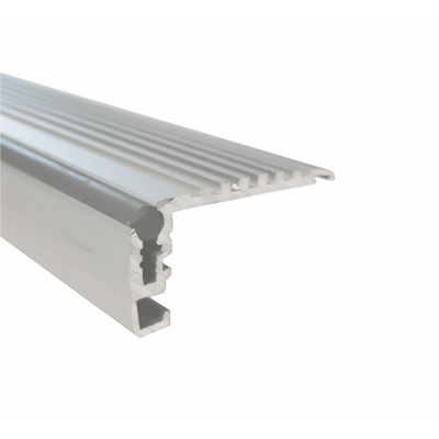 H22.5mm 6063 T5 LED Alüminyum Ekstrüzyon Profilleri Merdiven Aydınlatma için Eloksallı Lineer