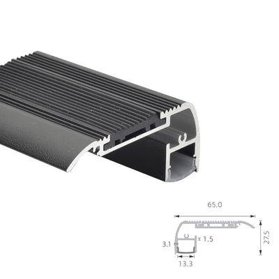 Opal Eloksallı H27.5mm LED Alüminyum Ekstrüzyon Profilleri Sprey Kaplama