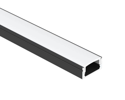 Dekorasyon Işığı için 6063 Eloksallı Alüminyum Led Profil IP20 PC PMMA