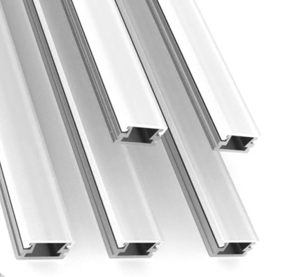 İyi bir fiyat. H7.5mm LED Şerit Alüminyum Profil PC Buzlu ROHS Ekstrüzyon İşlemi çevrimiçi