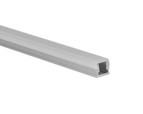 Uç kapaklı Eloksallı Küçük 8 * 7.5mm LED Şerit Alüminyum Profil