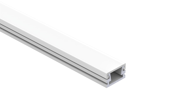 Küçük 12*7.5mm LED Şerit Alüminyum Kanal Özel uzunluk 1m 2m 3m