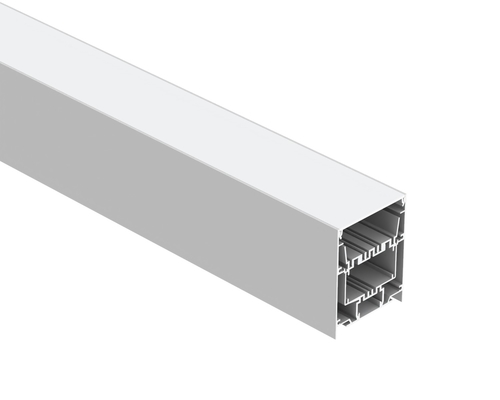 75*95mm Yukarı ve Aşağı Aydınlatma için LED Profili anodize Alaşım 6063