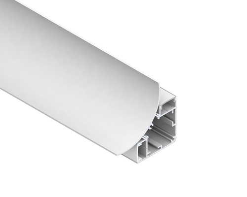 Yukarı ve Aşağı Aydınlatma 75*95mm Alüminyum Kenar Profili 6063 Alaşım Profili