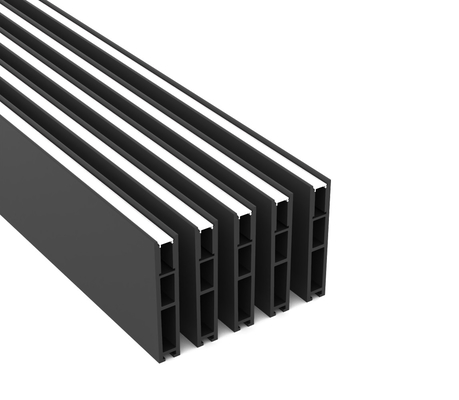 İyi bir fiyat. Ultra İnce Asma 18*96.5mm LED Şerit Alüminyum Profil Uç kapakları çevrimiçi