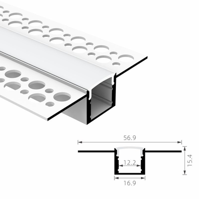Led Şerit Işık Tavan Alçı Alçı Kanal Alçıpan için LED Alüminyum Profil
