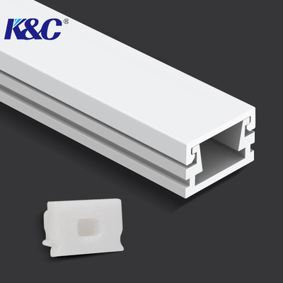 6063 T5 LED Şerit Alüminyum Profil Ekstrüzyon Muhafaza Kanalı