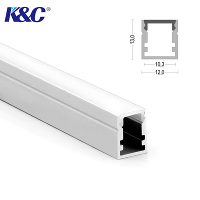 İyi bir fiyat. PC Difüzör Kapaklı Alüminyum Alaşımlı 6063 T5 LED Profil Kanalı çevrimiçi