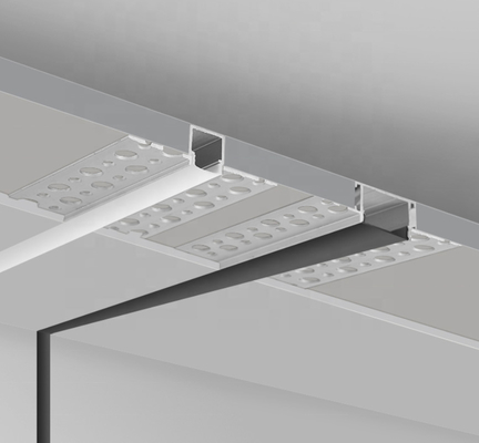 T5 6063 Pc Pmma Gömme Alüminyum Led Profil Alçıpan İçin 5mm Pcb