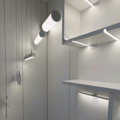 İyi bir fiyat. Süslemeler Asma LED Alüminyum Profil 6063 T5 Çap 120mm Yuvarlak LED Ekstrüzyon çevrimiçi